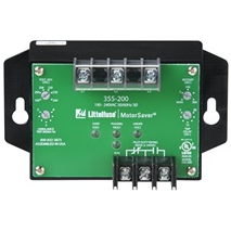 Littelfuse-355200 Relevadores Otros Electromechanical Relay 190 to 240VAC 10A SPDT(133.9x74.9x74.4)mm Flange Phase Monitoring Relay