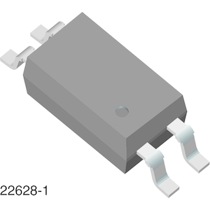 Vishay-TCMT1109 Transistor- und fotovoltaischer Ausgang, Optokoppler Optocoupler DC-IN 1-CH Transistor DC-OUT 4-Pin SSOP T/R