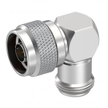 Radiall-R161771000 RF-Steckverbinder Conn Type N Adapter M/F 0Hz to 11GHz 50Ohm ST Gold/Silver