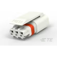 TE Connectivity-1-2834074-3 Einzeladersteckverbinder, Gehäuse Conn Housing PL 3 POS 2.5mm Crimp ST Cable Mount Tray