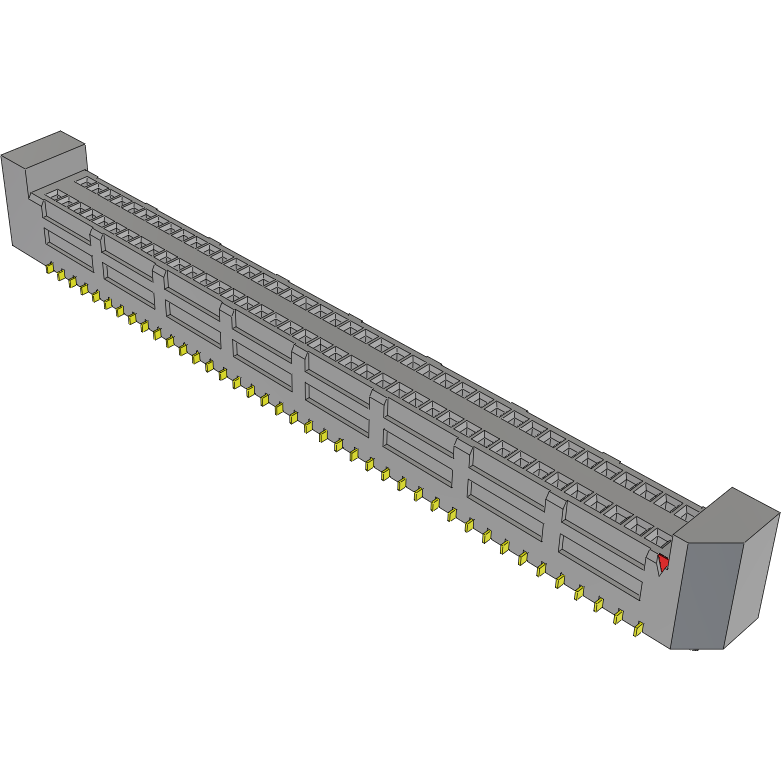 Samtec-SEM-140-02-03.0-H-D-A-TR Steckverbinderleisten und Leiterplattenbuchsen Conn Micro Socket Strip SKT 80 POS 0.8mm Solder ST Top Entry SMD T/R