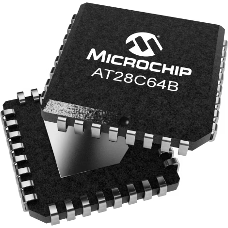 Microchip Technology-AT28C64B-15JU EEPROM EEPROM Parallel 64K-bit 8K x 8 5V 32-Pin PLCC Tube