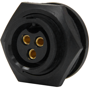 Conxall-4181-3SG-3ES Steckverbinder, rund Conn Circular SKT 3 POS Solder ST Panel Mount 3 Terminal 1 Port Maxi-Con-X®