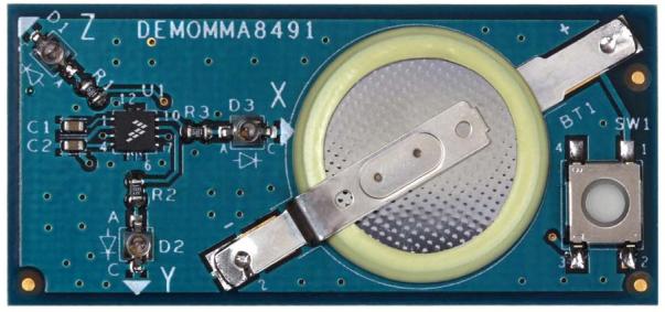 NXP Semiconductors-DEMOMMA8491 Sensor Development Boards and Kits MMA8491Q Accelerometer Sensor Evaluation Kit