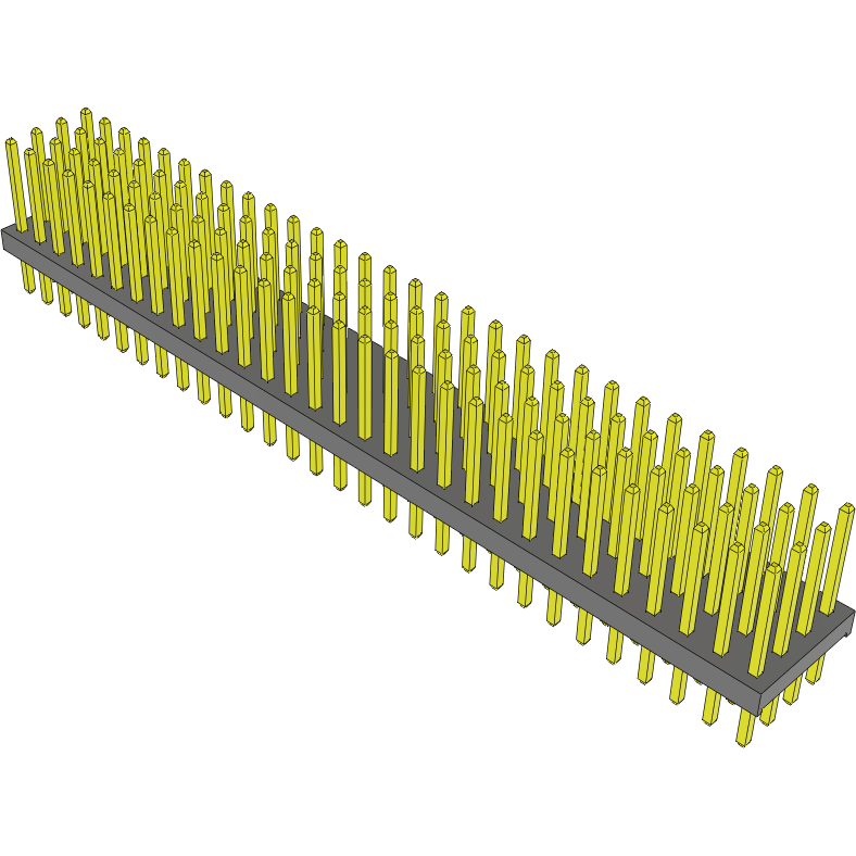 Samtec-MTMM-130-07-G-Q-264 Steckverbinderleisten und Leiterplattenbuchsen Conn Unshrouded Header HDR 120 POS 2mm Solder ST Top Entry Thru-Hole Bulk