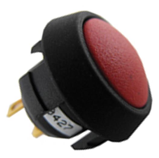 Grayhill-30-100 Druckknopfschalter Switch Push Button N.O. SPST Round Button 0.15A 24VDC Momentary Panel Mount Solder Lug