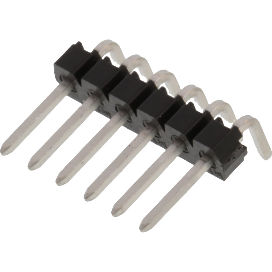 Molex-0901210126 Steckverbinderleisten und Leiterplattenbuchsen Conn Unshrouded Header HDR 6 POS 2.54mm Solder RA Side Entry Thru-Hole C-Grid III Tray