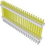 Conn Board Stacker HDR 46 POS 2.54mm Solder ST Top Entry Thru-Hole Bulk