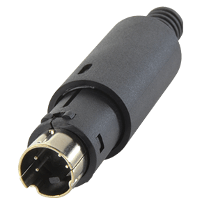 Same Sky (formerly CUI Devices)-MD-40 Conector circular Conn Circular DIN PIN 4 POS Solder ST Cable Mount 4 Terminal 1 Port