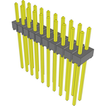 Conn Unshrouded Header HDR 20 POS 2.54mm Solder ST Top Entry Thru-Hole Bulk