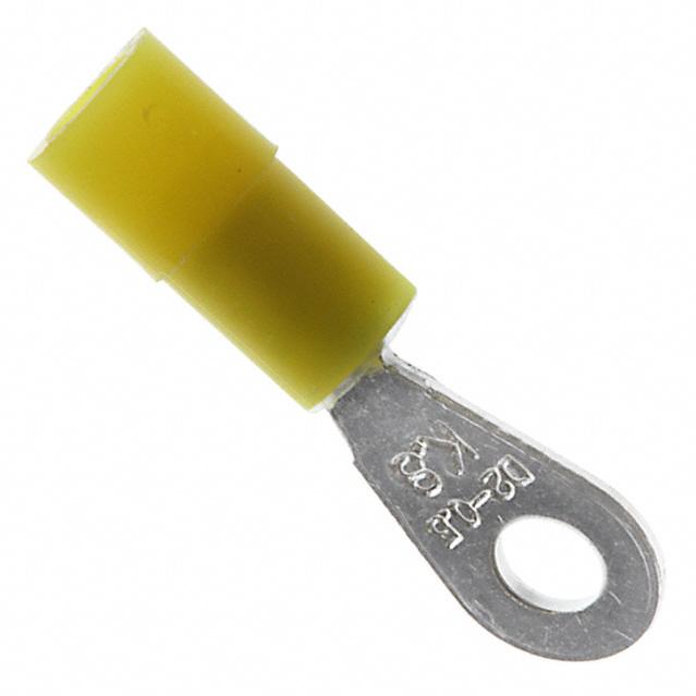 3M-MN24-2RK Terminales del conductor Ring Tongue Terminal 24-26AWG Electrolytic Copper Yellow 11.93mm Tin Box