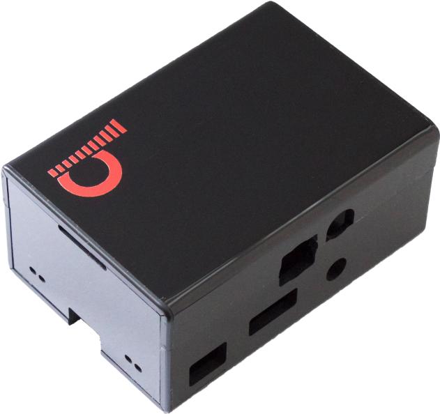 Pi Supply-JBM-010 Kästen, Gehäuse und Gestelle Black Electronic Enclosure