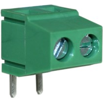 CamdenBoss Ltd-CTBP0150/2 Steckverbinder, Klemmenblöcke Conn Terminal Block F 2 POS 5mm Solder RA Thru-Hole 16A