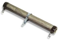 Ohmite-D25K20RE Montaggio singolo del resistore fisso Res Wirewound 20 Ohm 10% 25W ±260ppm/°C Vitreous Enamel RDL Lug Bolt-On