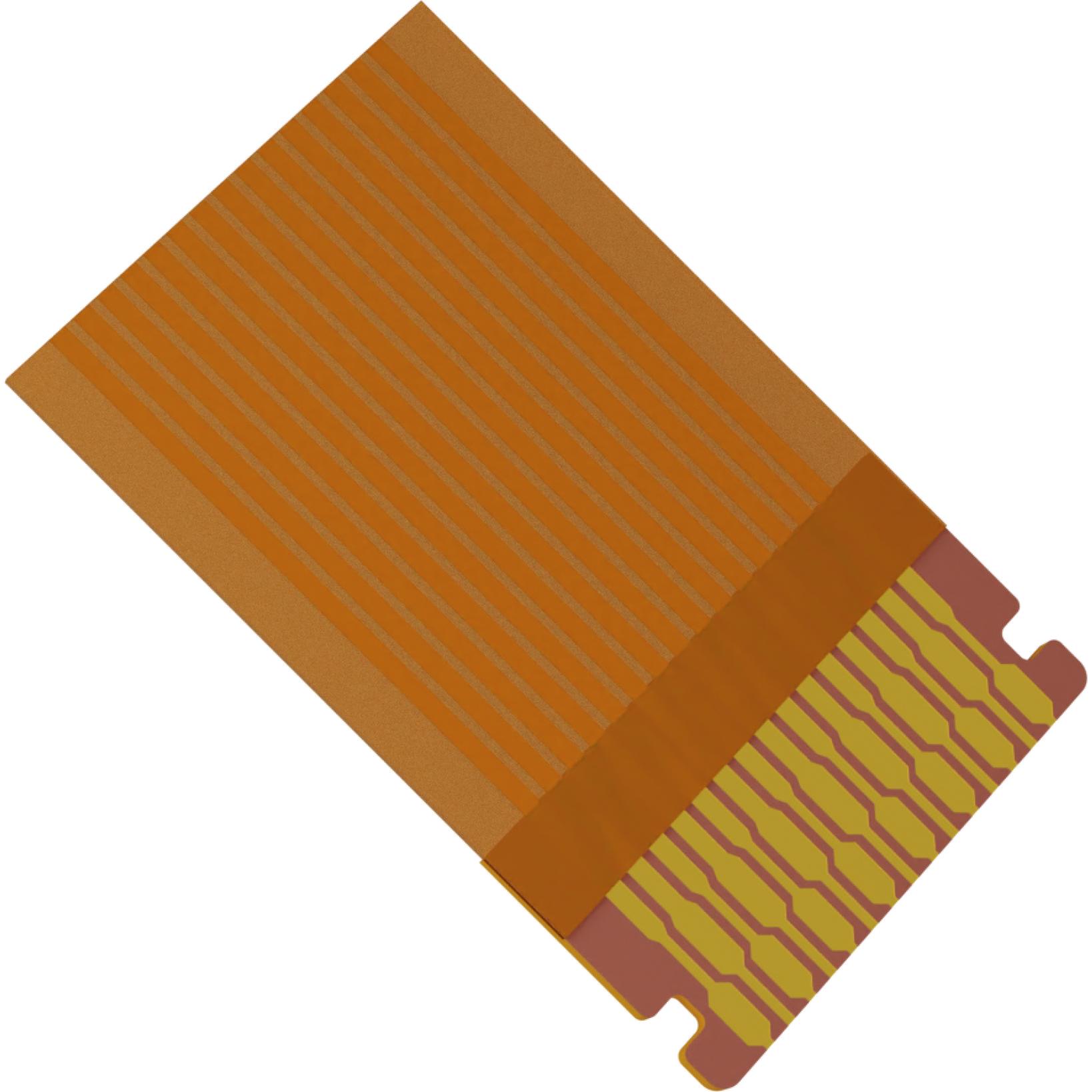 Molex-15031-0415 Flachband Kabelbaugruppen Cable Assembly 0.102m 0.3mm 15 to 15 POS FFC Jumper to FFC Jumper M-M Premo-Flex FFC Jumper Bag