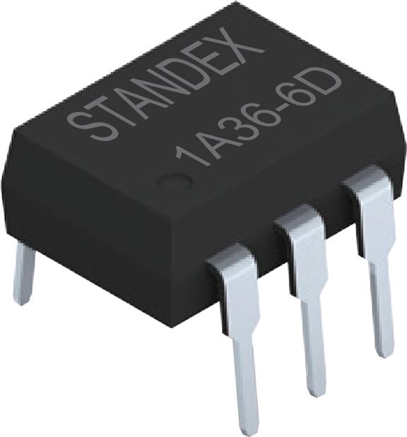 Standex Electronics, Inc-SMP-1A36-6DT Solid State Relays - SSRs Solid State Relay 50mA 1.5V DC-IN 2.5A 60V AC/DC-OUT 6-Pin DIP Tube