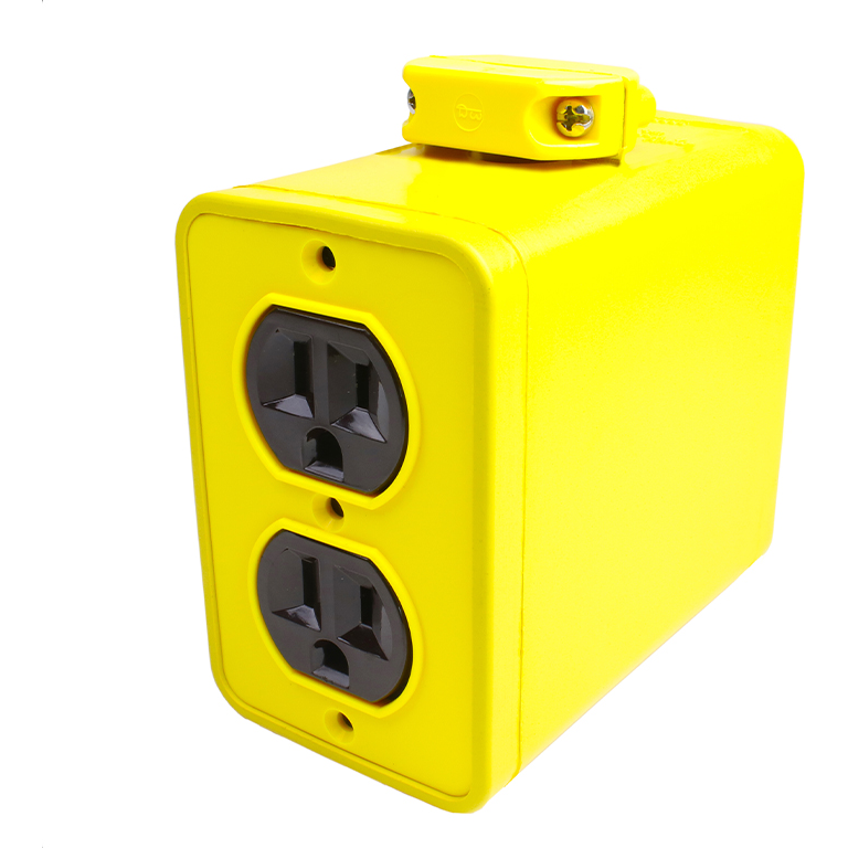 Molex-3080-1 Sonstige Werkzeuge Super-Safeway Multiple Outlet Box, Extended Depth, 2-Sided, NEMA 5-15, Cord