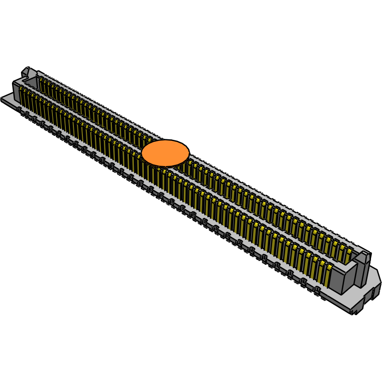 Samtec-ADM6-60-01.5-L-4-2-A-TR Embases de raccordement et réceptacles PCB Conn Open Pin Field Array HDR 240 POS 0.635mm Solder ST Top Entry SMD Accelerate® T/R