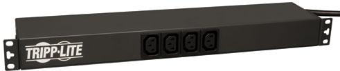 Eaton (formerly TrippLite)-PDUH20HVL6 Stromverteilungseinheit PDU Basic 200V/208V/240V 16A Horizontal Rack Mount