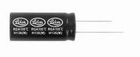 Lelon Electronics-RGA4R7M2WBK-1012G Capacitor de aluminio Cap Aluminum Lytic 4.7uF 450V 20% (10 X 12.5mm) Radial 5mm 0.055A 2000h 105°C