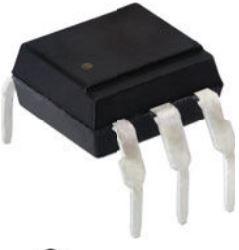 Vishay-VOT8123AG-V TRIAC- und Thyristorausgang, Optokoppler Optocoupler Triac AC-OUT 1-CH 800V 6-Pin DIP Tube
