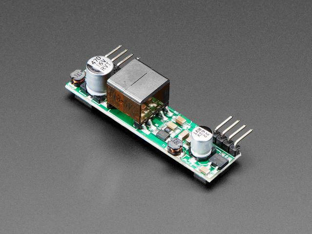 Adafruit Industries-3848 Power Management Development Boards and Kits 5V 1.8A Output PoE Module - Works with Raspberry Pi 3 B+