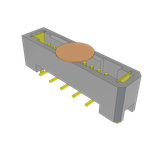 Conn Shrouded Header (4 Sides) HDR 10 POS 1.27mm Solder ST Top Entry SMD TIGER EYE™ Tube