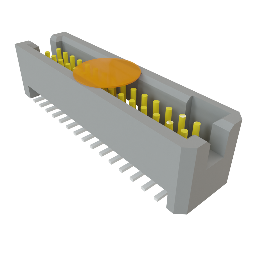 Samtec-TFML-115-02-S-D-K-TR Connector Headers and PCB Receptacles Conn Shrouded Header (4 Sides) HDR 30 POS 1.27mm Solder ST Top Entry SMD TIGER EYE™ T/R