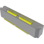 Conn Micro High Speed Terminal Strip HDR 76 POS 0.635mm Solder ST Top Entry SMD Tray