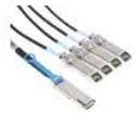 Amphenol Communications Solutions-SF-QSFP4SFPPS-003 Glasfaserkabel-Baugruppen Cable Assembly Splitter Cable 3m QSFP+ to 4(SFP+) 38 to 4(20) POS PL-PL