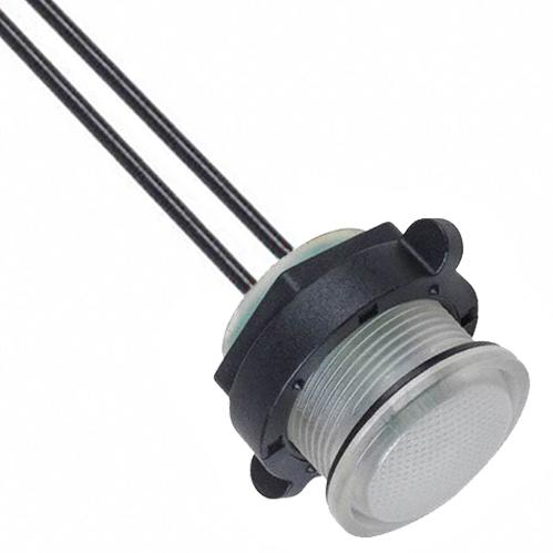 VCC (Visual Communications Company, LLC)-CNX722C900120W Panel Mount Indicators Panel Mount Indicator Round 22mm LED 120V Wire White MS