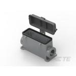 T1490240129-000 TE Connectivity Backshell Connectors Hood 90° 29 Shell Size Powder Die Cast Aluminum - Arrow.com