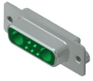 CONEC-3007W2SAM99A10X Conector D-subminiatura Conn D-Sub F 5Signal/2Cavity POS Solder Cup ST Panel Mount 7 Terminal 1 Port