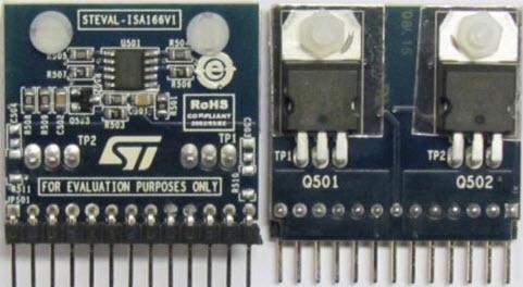 STMicroelectronics-STEVAL-ISA166V1 Energiemanagement, Entwicklungsplatinen und -kits SRK2001/STP77N6F6 MOSFET/Specialized Power IC and Module Evaluation Board