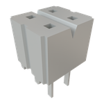 Conn Socket Strip SKT 4 POS 2.54mm Solder ST Top Entry Thru-Hole Bulk