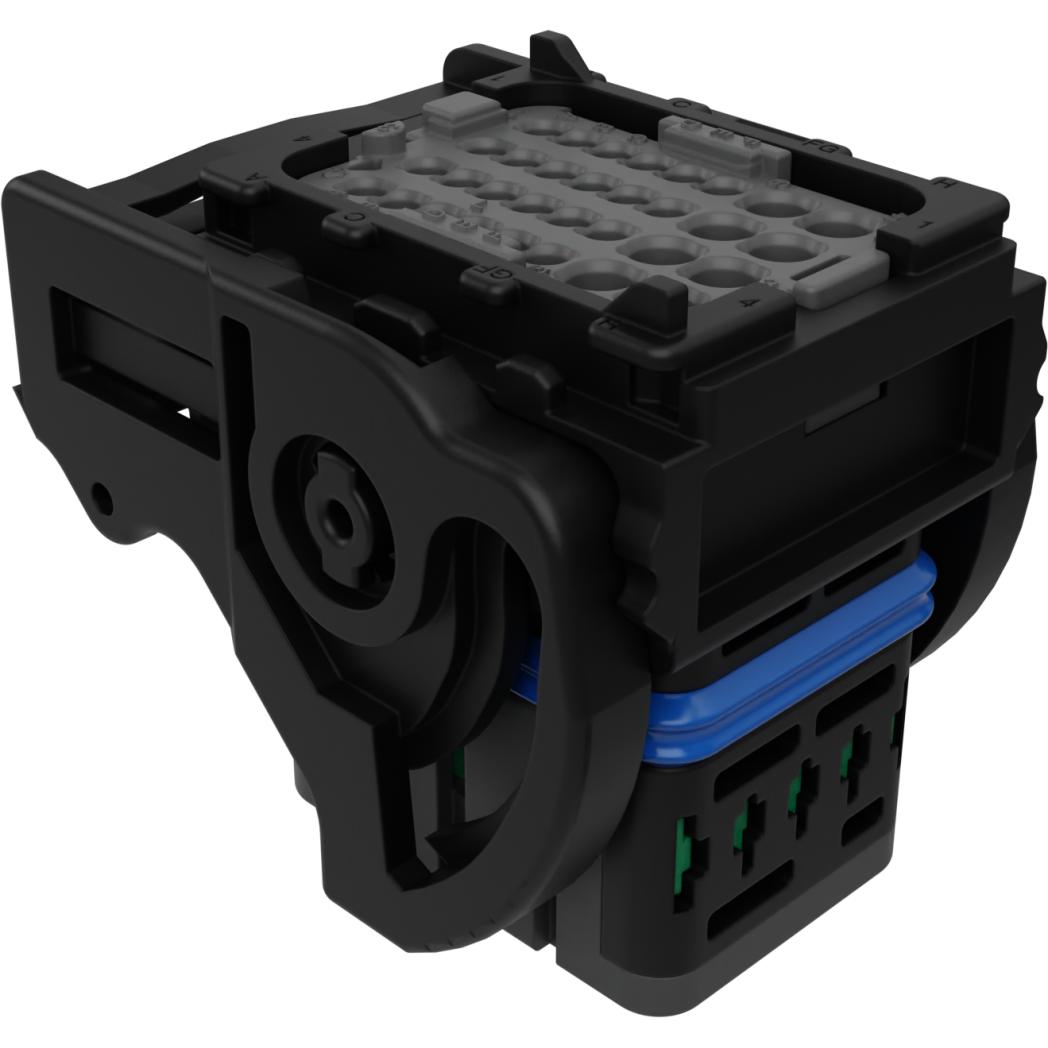 Molex-0643191218 Connector Discrete Wire Housing Conn Housing RCP 32 POS 2.54mm/3.7mm Crimp ST Cable Mount Gray Carton