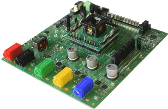 Infineon Technologies AG-TLE989XEVALBTQFPTOBO1 Power Management Development Boards and Kits Eval Board with TQFP/LQFP Spring Socket