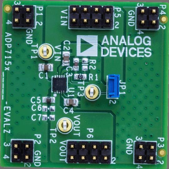 Analog Devices-ADP7159CP-04-EVALZ Power Management Development Boards and Kits ADP7159 Linear Regulator 3.3V Output Evaluation Board