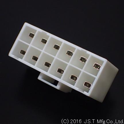 JST Manufacturing-B12P-VL Piastre connettori e prese PCB Conn Shrouded Header HDR 12 POS 6.2mm Solder ST Thru-Hole Box