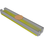 Conn Shrouded Header (4 Sides) HDR 160 POS 0.635mm Solder ST SMD Tube