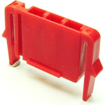 Conn Housing F 3 POS Crimp ST Cable Mount Red