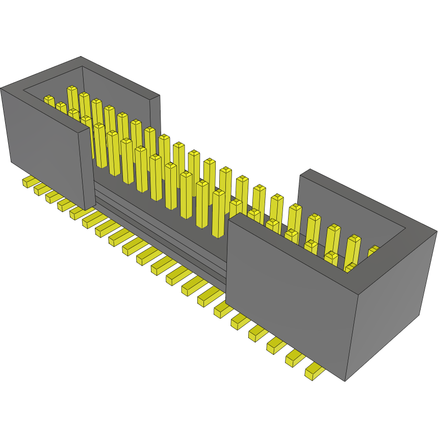Samtec-FTE-120-01-G-DV-ES Connector Headers and PCB Receptacles Conn Shrouded Header HDR 40 POS 0.8mm Solder ST SMD Tube