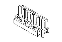Molex-0535200320 Connector Headers and PCB Receptacles Conn Wire to Board HDR 3 POS 3.96mm Solder ST Thru-Hole Bag