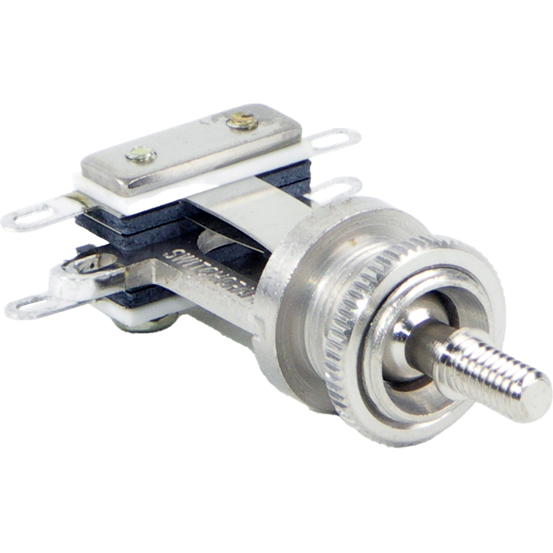 Switchcraft-12120X Switch Toggle Switch Toggle Round Lever Solder Lug 3A 300VAC Panel Mount with Threads
