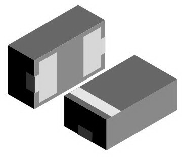 Vishay-VCUT0505B-HD1-GS08 Transient Voltage Suppressors (TVS) Diode TVS Single Bi-Dir 5V 56W 2-Pin LLP T/R