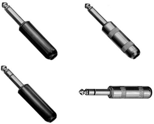 Switchcraft-2P1495 Connettore audio e video Conn 1/4" Stereo Plug PL 2 POS Solder Lug ST 2 Terminal 1 Port