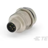 TE Connectivity-2120947-1 Steckverbinder, rund Conn M12 Circular PIN 4 POS Crimp ST Cable Mount 4 Terminal 1 Port