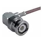 Conn BNC 0Hz to 4GHz 50Ohm Solder RA Cable Mount M Nickel Single