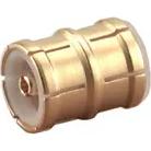 HUBER+SUHNER-32_MMBX-50-0-1/111_NY Raccordement FR Conn MMBX Adapter 0Hz to 12.4GHz 50Ohm ST PL/PL Gold Over Nickel Phosphorus Tray