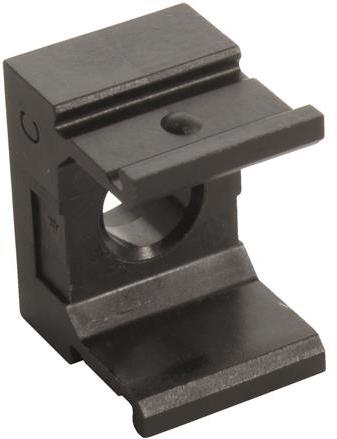 HARTING-02539000001 Steckverbinderzubehör Connector Accessories Module Straight Polyamide Black har-modular®